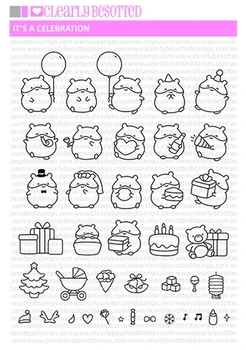 

2020 It is a celebration Metal cutting dies and Clear Stamps Transparent Silicone Seal for DIY scrapbooking photo album
