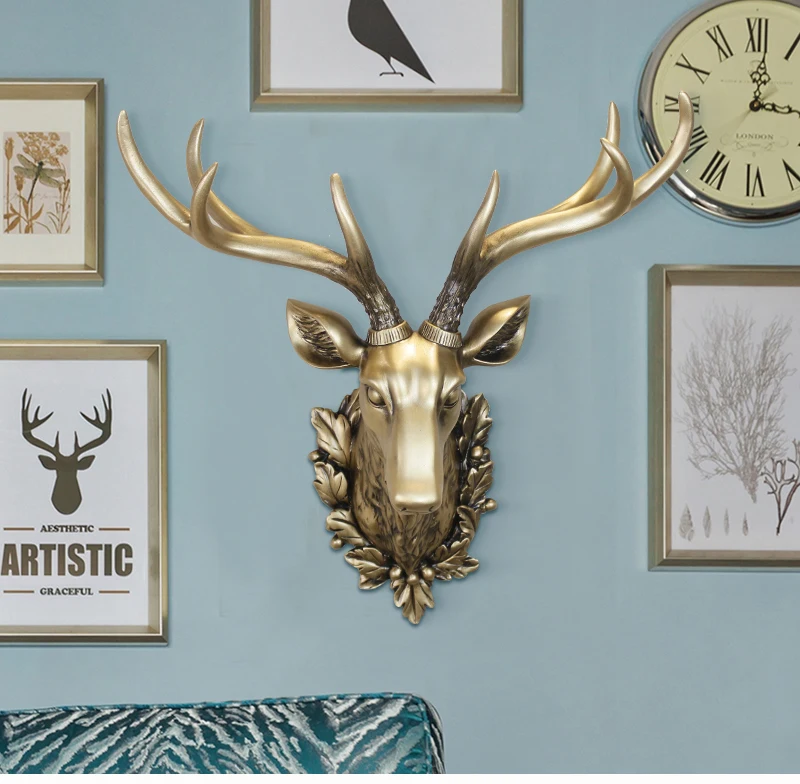 Big-Deer-Head-Statue-Home-Decoration-Accessories-3D-Animal-Abstract-Sculpture-Wall-Hang-Decor-Christmas-Statue-Living-Room-Mural