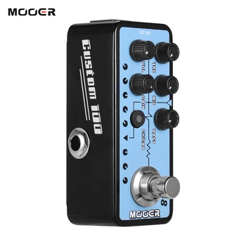 

Mooer MICRO PREAMP Series 018 CUSTOM 100 Digital Preamp Preamplifier Guitar Effect Pedal Cabinet Simulation Dual Channels