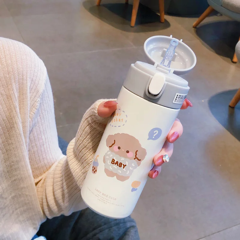 Stainless Steel Thermos Vacuum Flask 380ml Thermal Insulation Water Bottle thermal mug,thermal water bottle,stainless steel water bottle,stainless steel thermos bottle,water bottle,stainless steel cup,stainless steel thermos cup,stainless steel thermal container