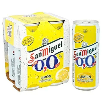 

San Miguel 0,0% Limon 4 x 330 ml