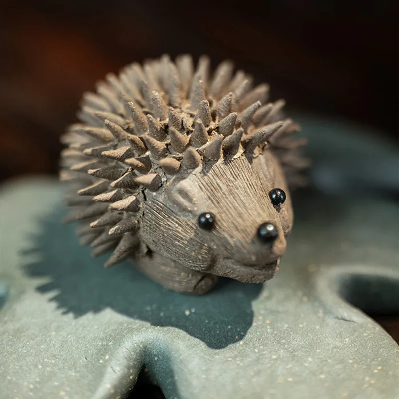 Statue deco,Jolie Statue de petit hérisson faite à la main, ornements ...