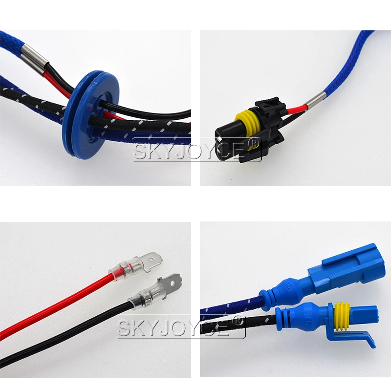 1 Set Fast Bright AC Slim HID Ballast Reactor 5500K White Car Headlight Bulbs D2H H1 H3 H8 H11 9012 H7 HID Conversion Kit (4)