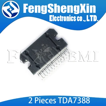 

2pcs/lot New TDA7388 ZIP25 TDA7388A ZIP 7388A ZIP-25 42W quad bridge car radio amplifier IC