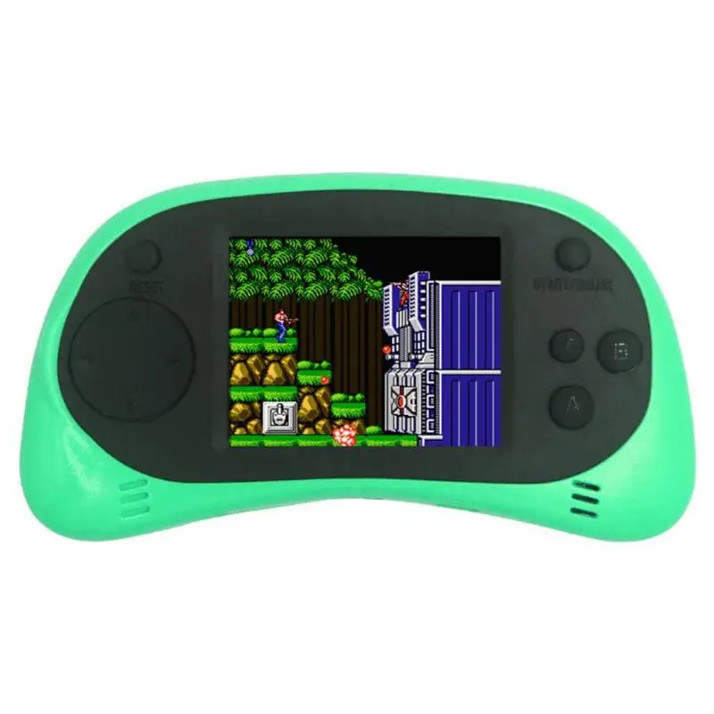 Зеленый COOLBABY RS-8A мини встроенные 260 игры видео игровая консоль 8 бит 2,5 дюймов игровой плеер аксессуары для GBA может подключаться к телевизору - Цвет: Зеленый