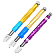 Пресс тип масляный роллер из сплава стекло резак острый велосипед складной лезвие стекло алмазный нож инструмент Жесткий DIY Зеркало для плитки Ремонт резки