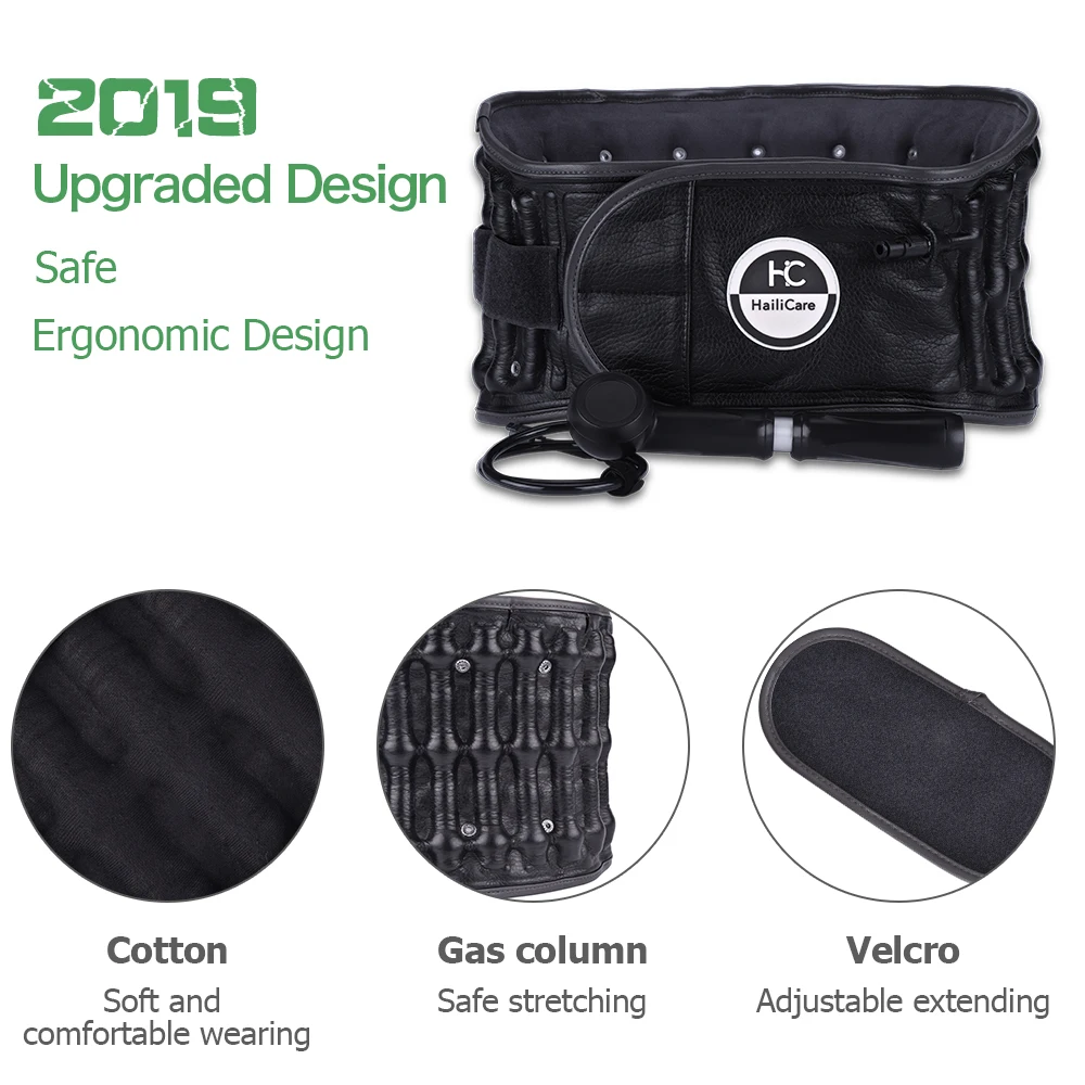 Brace Support Belt Physio Decompression Waist Lumbar Traction Herniated Disc Scoliosis Back Pain Relief Bone Health Care Tool