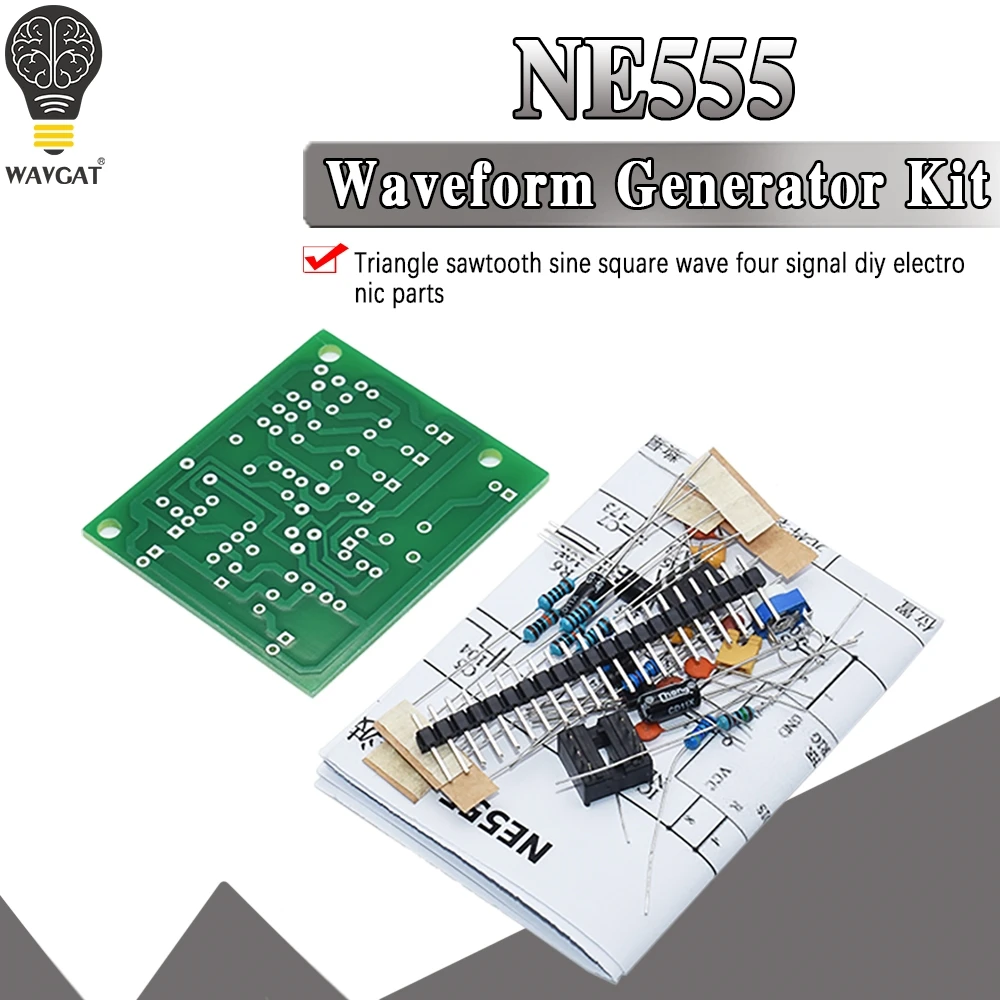 Kits Waveform Generator Wave Multi-Channel Module Sine Triangle Square Practical