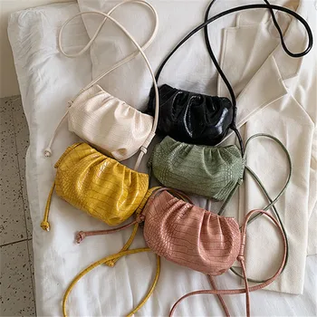 

women's bag for woman Brand Original Design Girls Bag 2020 New Fashion Joker Shoulder Messenger Bag Stone Bucket Bag