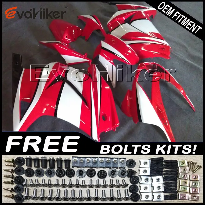 Custom motorcycle plastic cover for ZX250R EX250 2008-2012 ABS motor panels Injection mold red white+gifts Custom motorcycle plastic cover for ZX250R EX250 2008-2012 ABS motor panels Injection mold red white+gifts