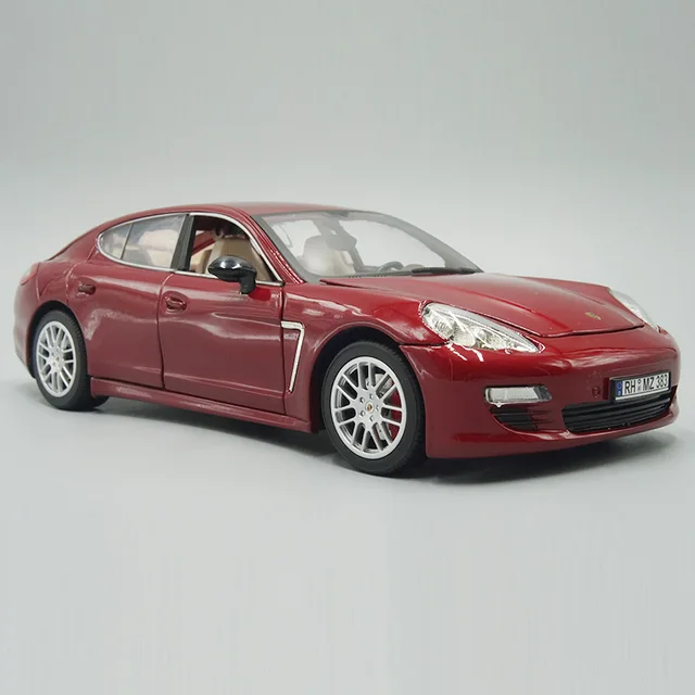 1:18 Diecast Car Model Toy Panamera 4S Miniature Vehicle Replica For Collection 4