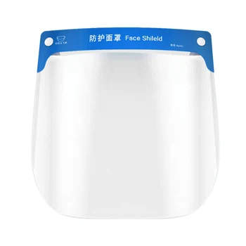 

3PC Transparent Face Shield Anti-droplets Dust-proof Face Masks Cover Face Eyes Protector