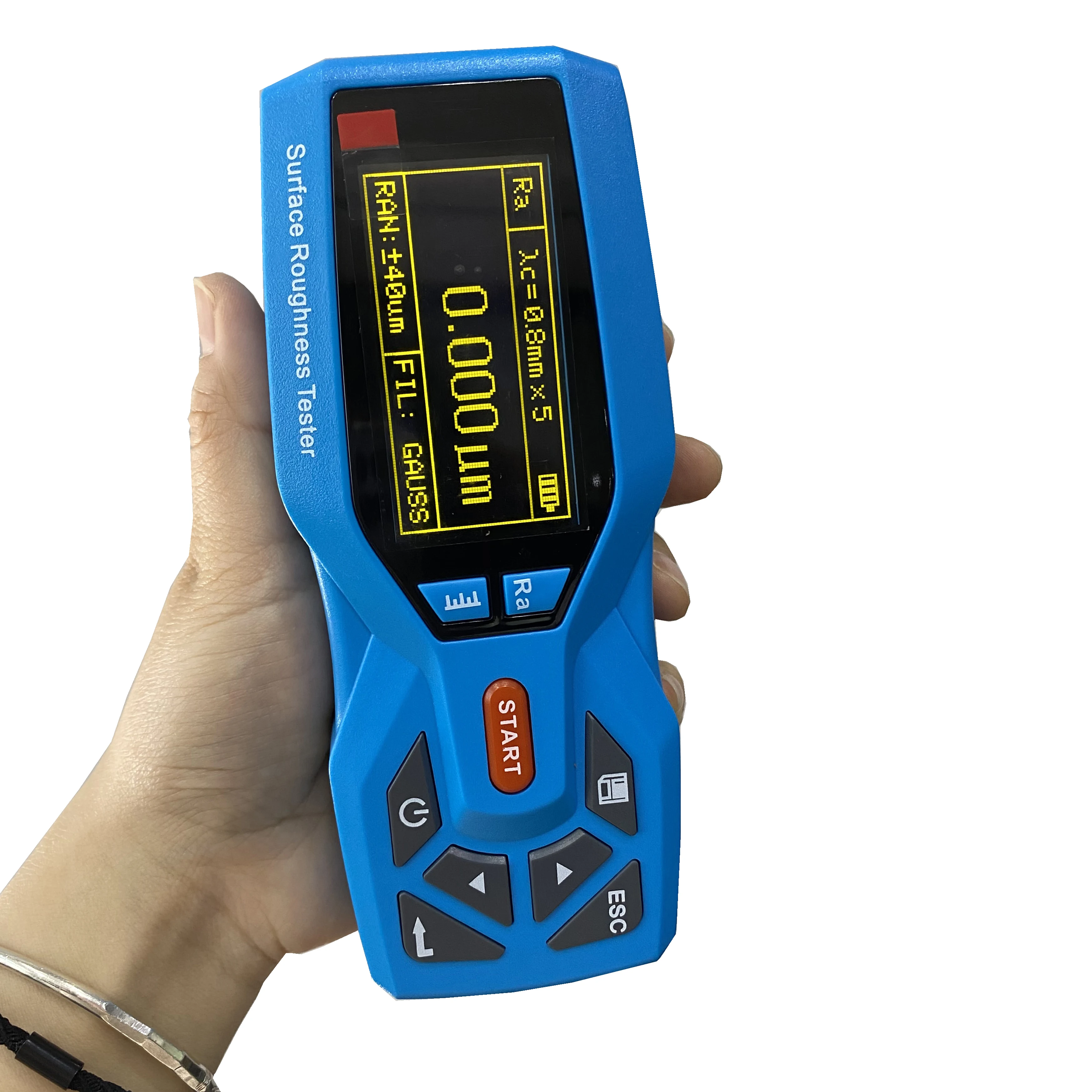 Surface Roughness Gauge Tester Meter With 20 Parameters Ra 0.005 16