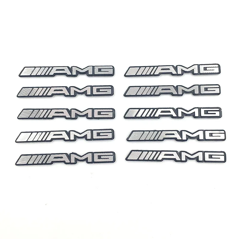 

10 PCS Car Speaker Sticker Car steering wheel Interior sticker For Mercedes Benz AMG CLK CLA W203 W211 W204 W210 W124 W212 W202