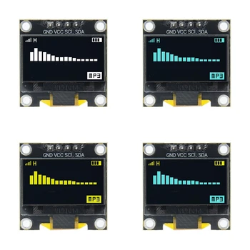 

10pcs 0.96 inch OLED Module White/Blue/Yellow/Yellow blue 128X64 OLED LCD Display Module 4pin IIC I2C Communicate for Arduino