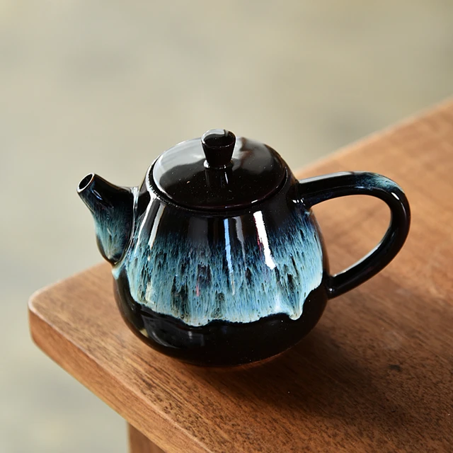 Black Teapot  Tea pots, Ceramic teapots, Ceramics