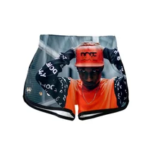 

2021 Hopsin 3D Print Summer Shorts Women Casual Lady Hot Sale Sexy Pants