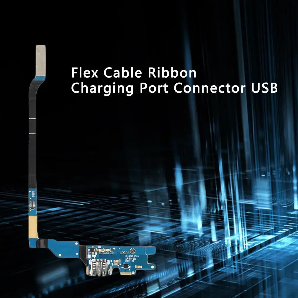 Гибкий кабель ленточный зарядный порт разъем USB для Galaxy S4 GT i9505 UL