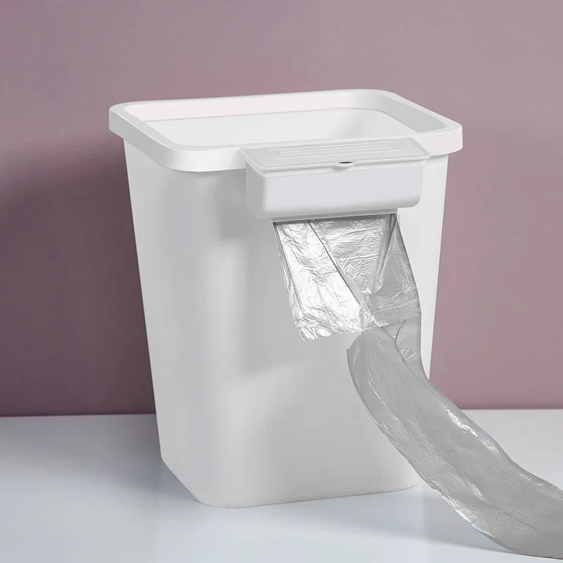 Send More Semi-automatic Changing Bag Garbage Can Household Large Size Living Room Bathroom Bedroom Kitchen Japanese Style Creat