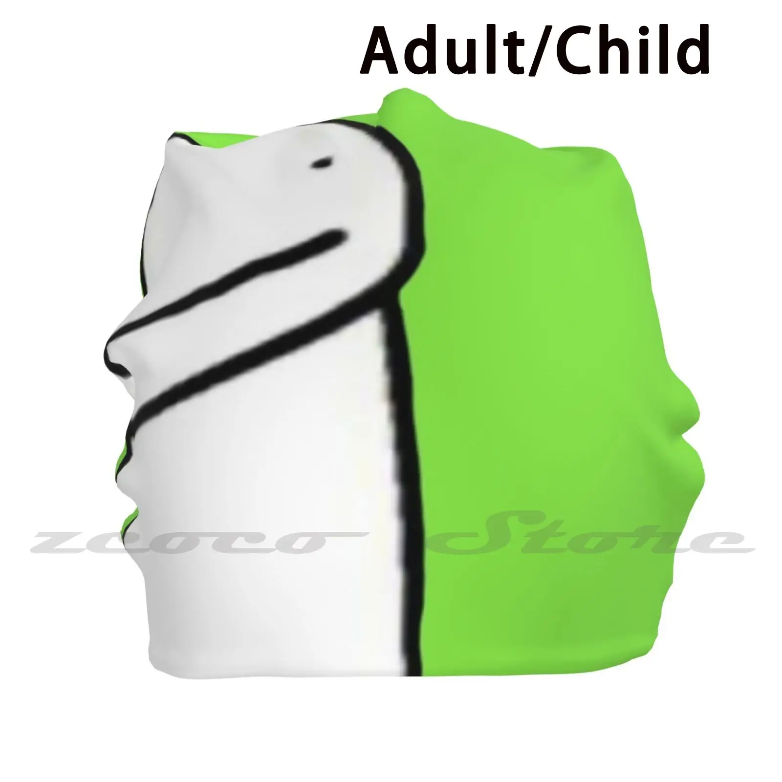 Dre Cappelli In Maglia Con Motivo Personalizzato Plus Size Berretto Morbido Elastico Dream Dream Smp Pog Pogger Dre Dream Streamer Streamer