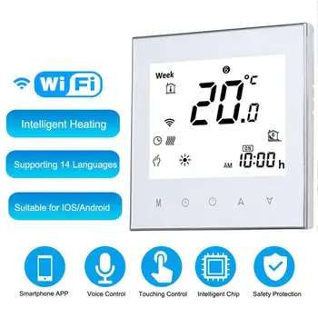

Hot Water Thermostat Controller 1000 Series Wifi Type-Water Heating Interface Home Room Temperature Controller Available in EU