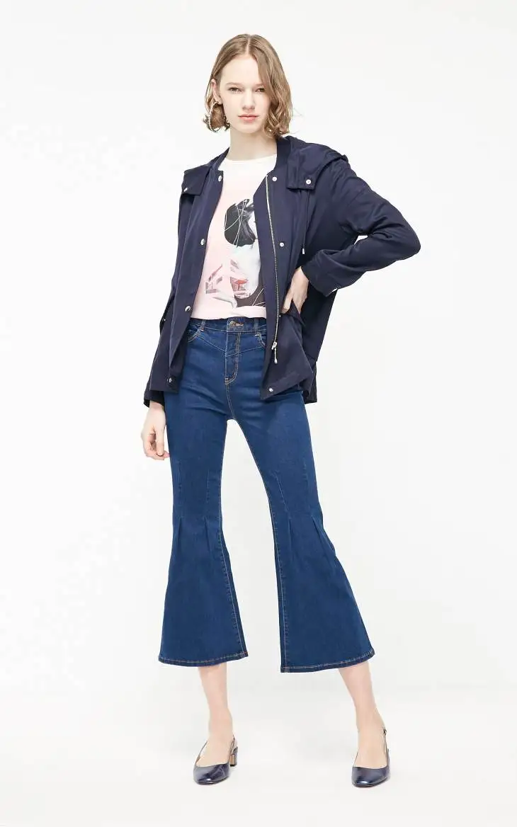 Vero Moda Женское пальто с капюшоном и оборками | 319117508