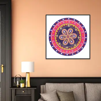 

5D DIY Special Shaped Diamond Painting Mandala Cross Stitch Craft Kits Wall Mounted Bedroom Home Decortion Craft Embroidery