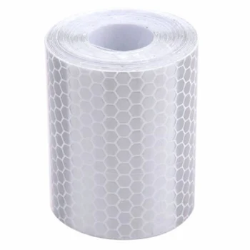 

Car Truck Reflective Self Adhesive Safety Warning Tape Roll Film Sticker 4 Color Reflective material