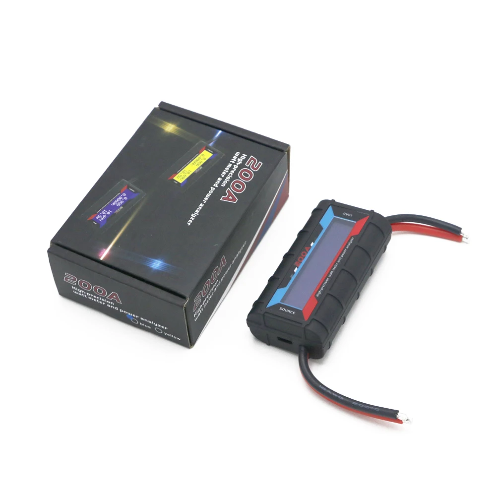 

Hot 1pcs Digital 100A/130A/150A/200A High Precision Watt Meter and Power Analyzer w/ Backlight LCD For Rc Drone(Without Retail b