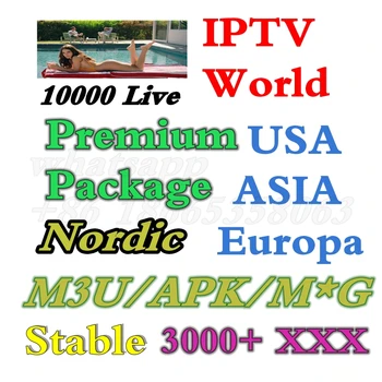 

Nordic Sweden 40000+ Live&VOD 3000 XXX UK USA Asia Europa IPTV M3U Subscription Andorid APK Portugal Arabic Spain smart tv