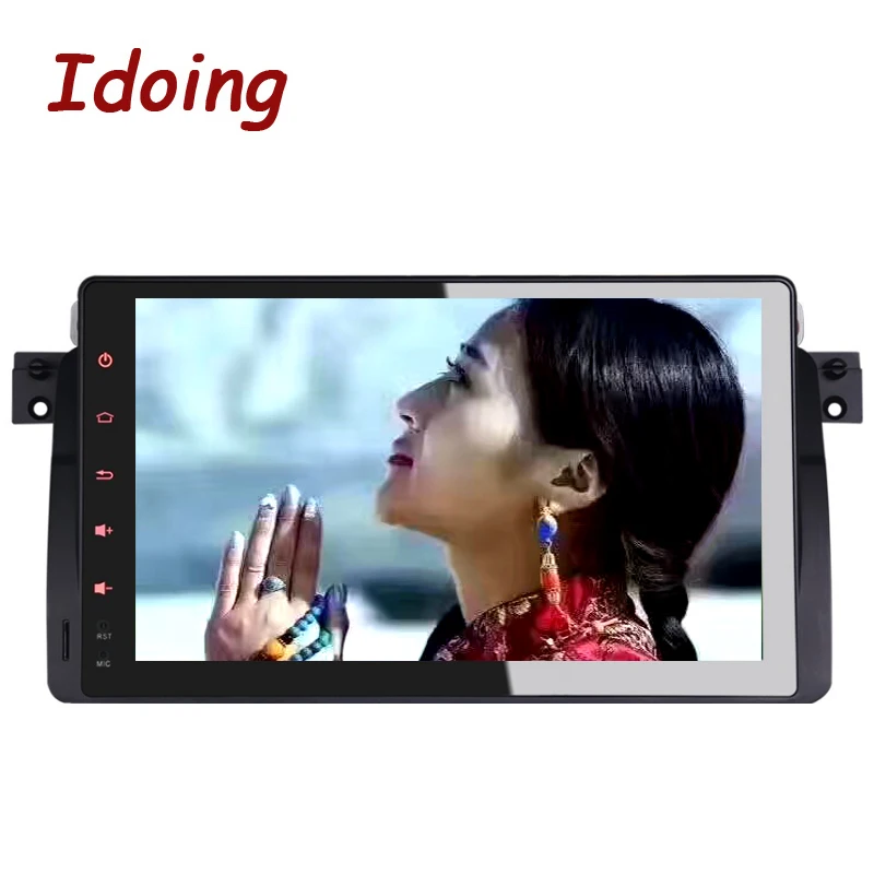 Idoing 2GB + 16G Руль 1Din Android для BMW E46/320/325 автомобильный DVD мультимедийный плеер