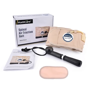 

Decompression Back Belt Waist Air Traction Brace lumbar Support Physical Treatment Spine Pain Relief Hand Pump Health Care Tool
