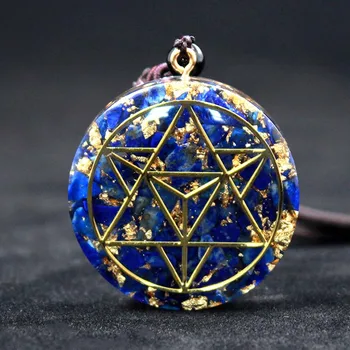Lapis Lazuli ST Orgonite Pendant 1
