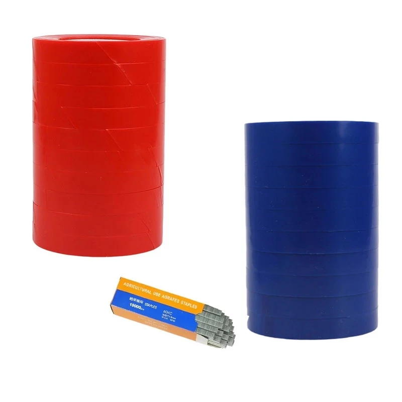 

Лента для подвязки растений, ПВХ клейкая лента для сада, овощей, фруктов, 10 шт.