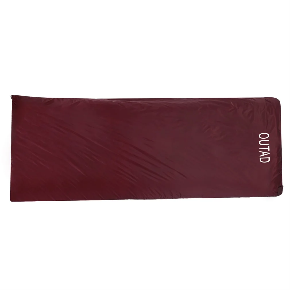 

OUTAD Multifuntion Mini Water-resistant Breathable Ultra-light Envelope Sleeping Bags 320D for Outdoor Camping Travel Hiking