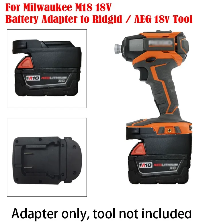 18V Tools Battery adapter for AEG Ridgid