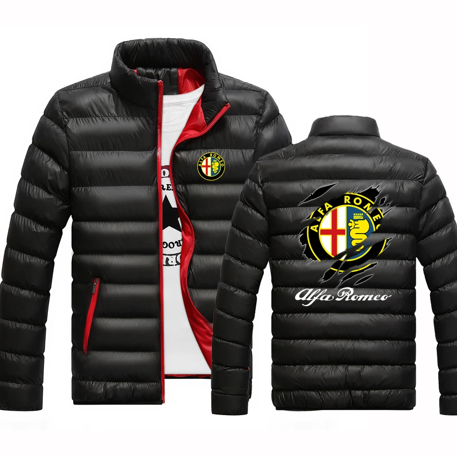 Alfa Romeo Chaquetas deportivas de algodón para hombre, cálidos de marca, diseño creativo, estilo Harajuku, informal, e invierno, prendas de 2021|Chaquetas| AliExpress