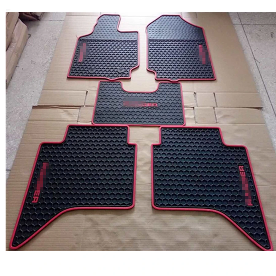 

YJ99 For Ford Ranger All Weather High Quality Anti Skip Latex Durable Carpets Special Rubber Car Floor Mats