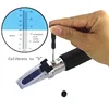 Wine Refractometer Alcohol 0-25% Spirits Tester Alcoholometer Brix 0-40% Sugar Meter Dual-scale Design To Measure ► Photo 3/6
