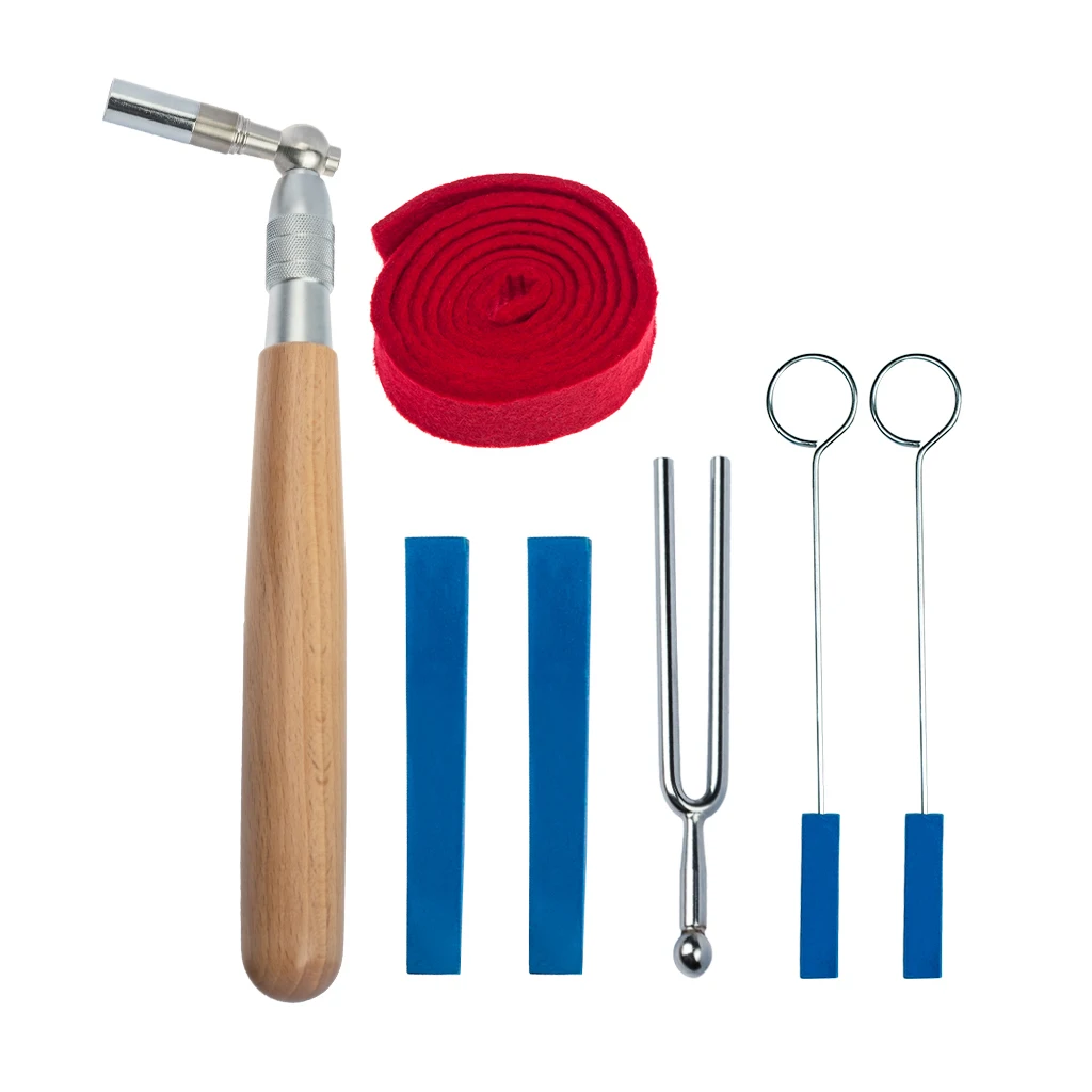 

Piano Tool Kit Hammer Tuner Shape L Mute With Handles Band Temperament Felt Tool Professional For Piano