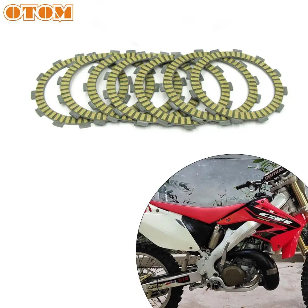 Фрикционные диски сцепления для мотокросса OTOM Honda CR125R 1987 1999 Pit Dirt Bike Enduro