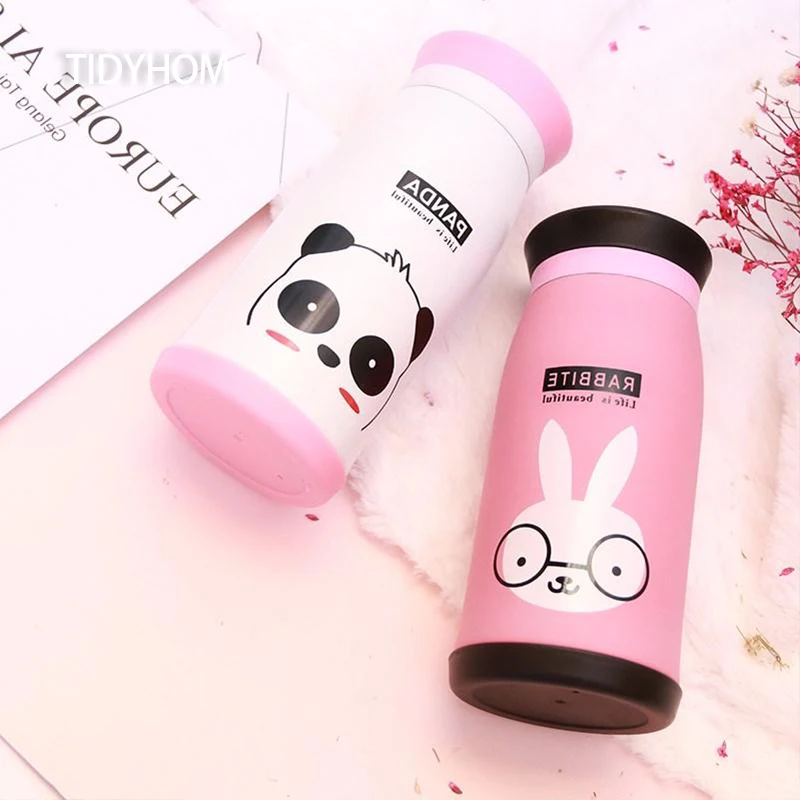 

260/350ml Cartoon Small Capacity Stainless Steel Thermos Vacuum Flask Thermos Thermos Water Cup Thermos Birthday Gift Girl Gift
