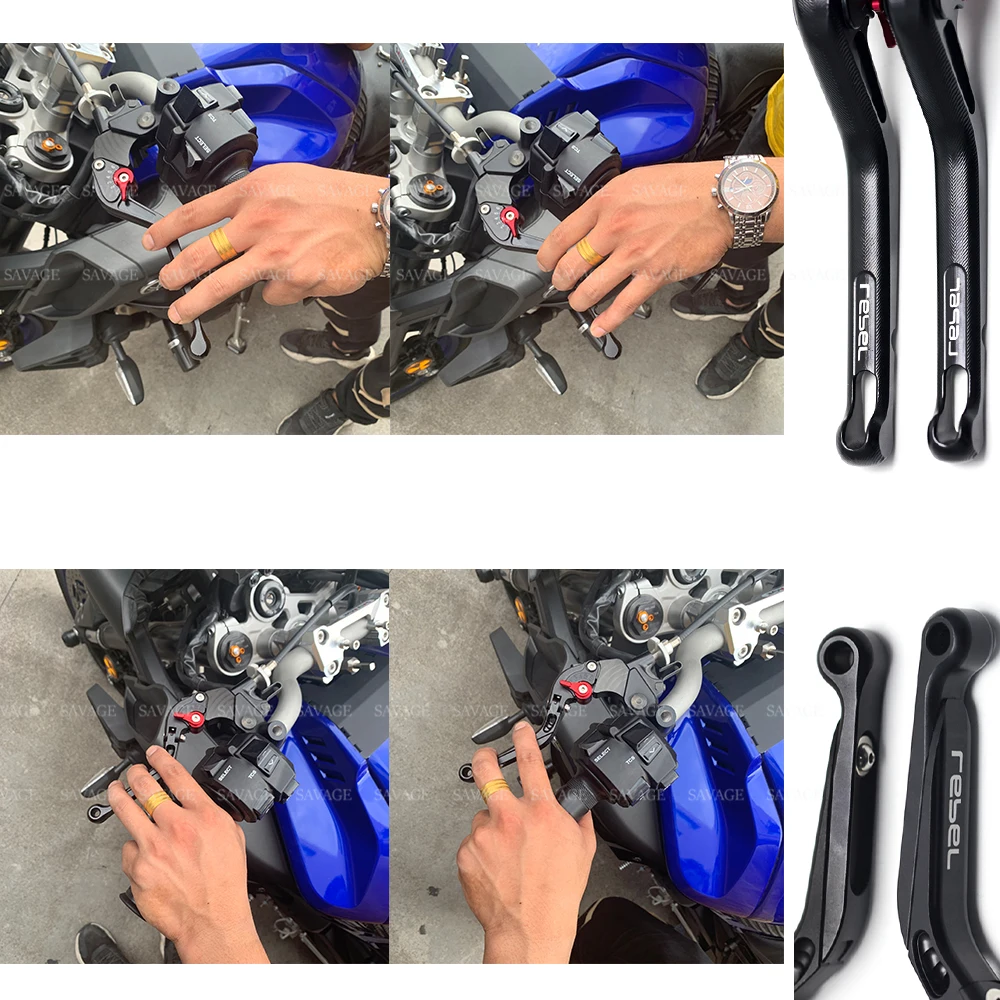 Тормозной рычаг сцепления для HONDA CMX 300 500 REBEL 2017 18 19 2020 мотоцикл складной выдвижной