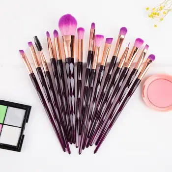 

15pcs Rainbow Makeup Brushes Tool Set Cosmetic Powder Eye Shadow Foundation Blush Blending Beauty Make Up Brush Maquiagem TSLM1