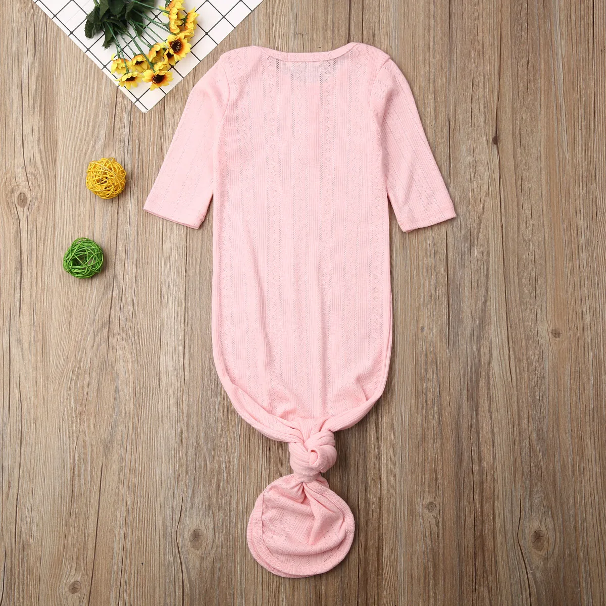 Мягкое хлопковое одеяло для пеленания для новорожденных девочек и мальчиков 0-6 месяцев, детский спальный мешок, одежда с запахом