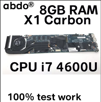 

Laptop motherboard For Lenovo ThinkPad X1C X1 carbon I7-4600U 8G Mainboard 00UP985 00HN757 00HN758 00HN770 12298-2 48.4LY06.021