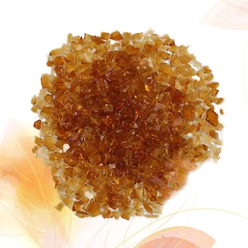 

1 Pack Polished Durable 1kg Glass Rock Stone for Fish Tank Yard Aquarium