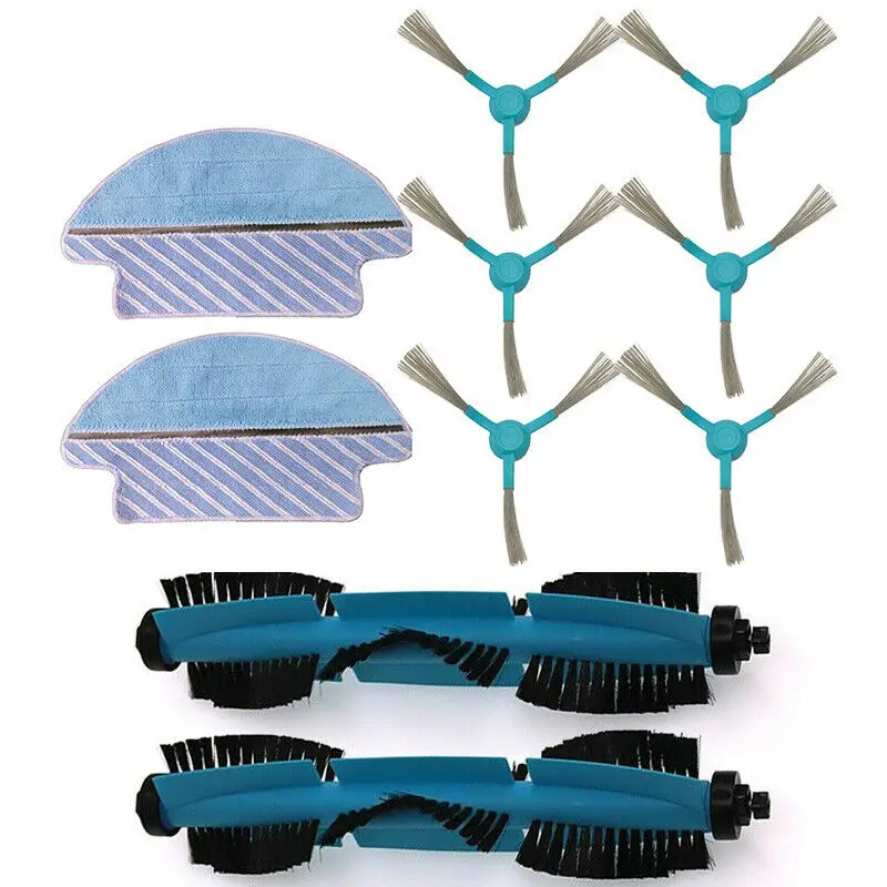 Filter Mesh Main&Side Brushes for Conga 3090 Vacuum Cleaner Replacement Parts