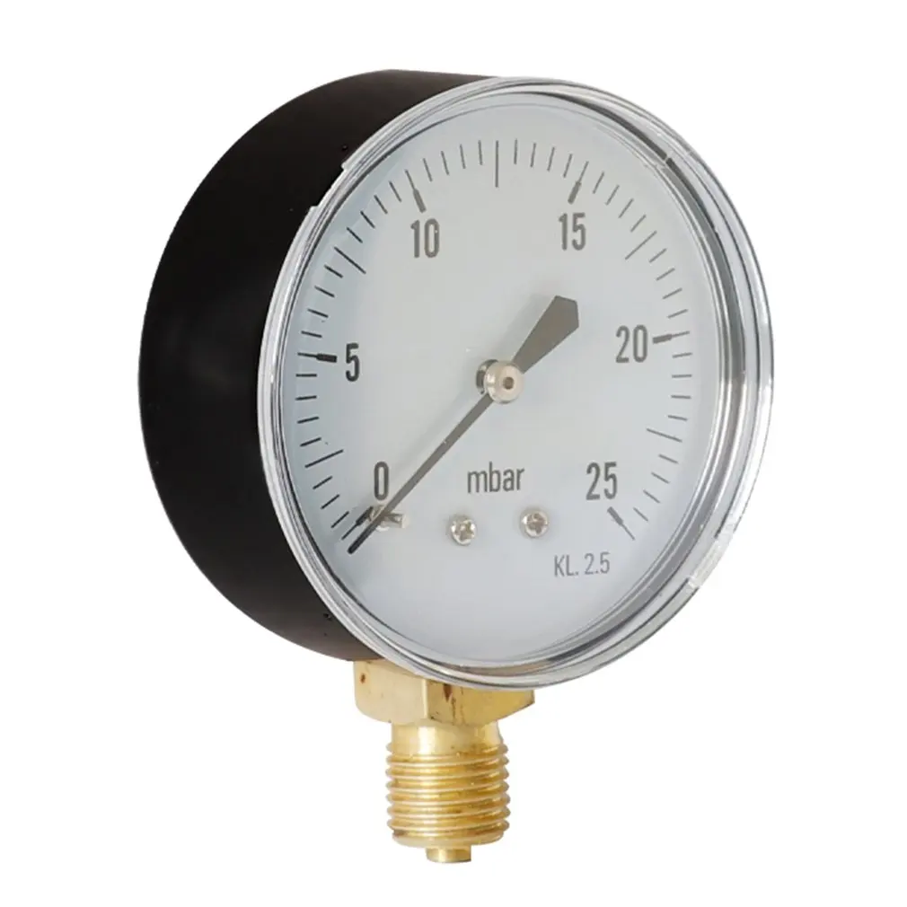 Y60 Air Pressure Meter High Accuracy Fuel Air Oil Liquid Water Pressure Gauge Hydraulic Vacuum Manometer
