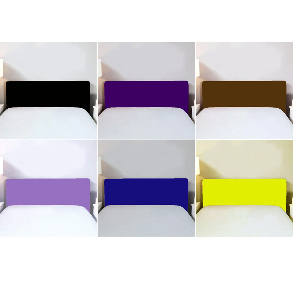 universale testiera del letto fodera di protezione letto decorazione stretch di colore solido dustyproof copertura lavabile per la casa uso dell hotel
